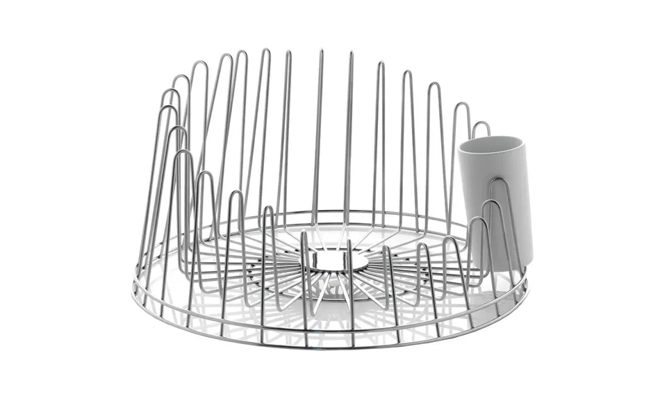 Alessi A Tempo Dish Rack Stainless Steel