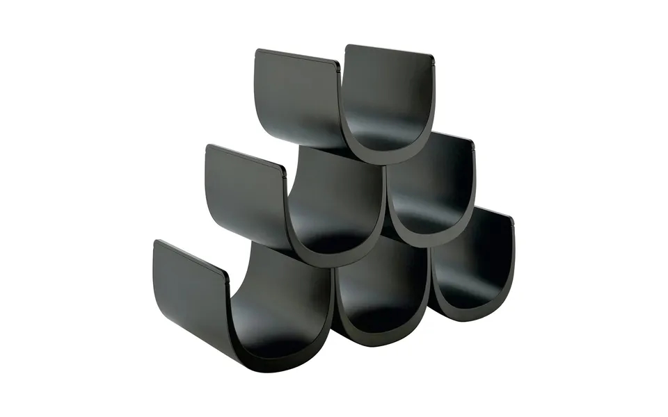 Alessi Noè Wine Stand Black