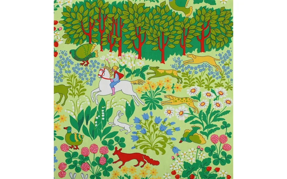 Almedahls Jakten Fabric Green