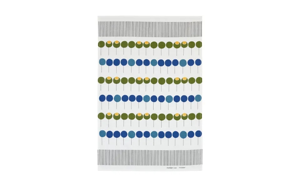 Almedahls Pinnebär Kitchen Towel 47x70 Cm Blue-green