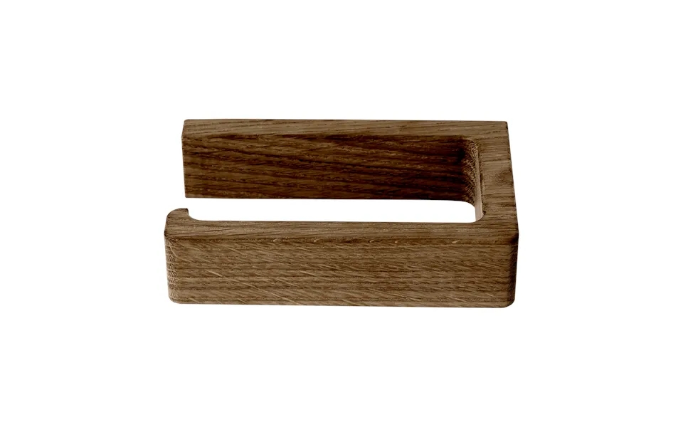 Andersen Furniture Andersen Toilet Paper Holder Dark Stain Matt Lacquer Ash