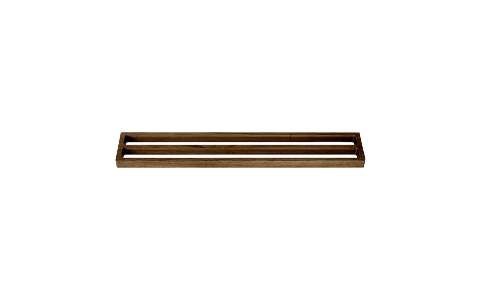 Andersen Furniture Andersen Towel Rack Double 73,5 Cm Dark Stain Matt Lacquer Ash