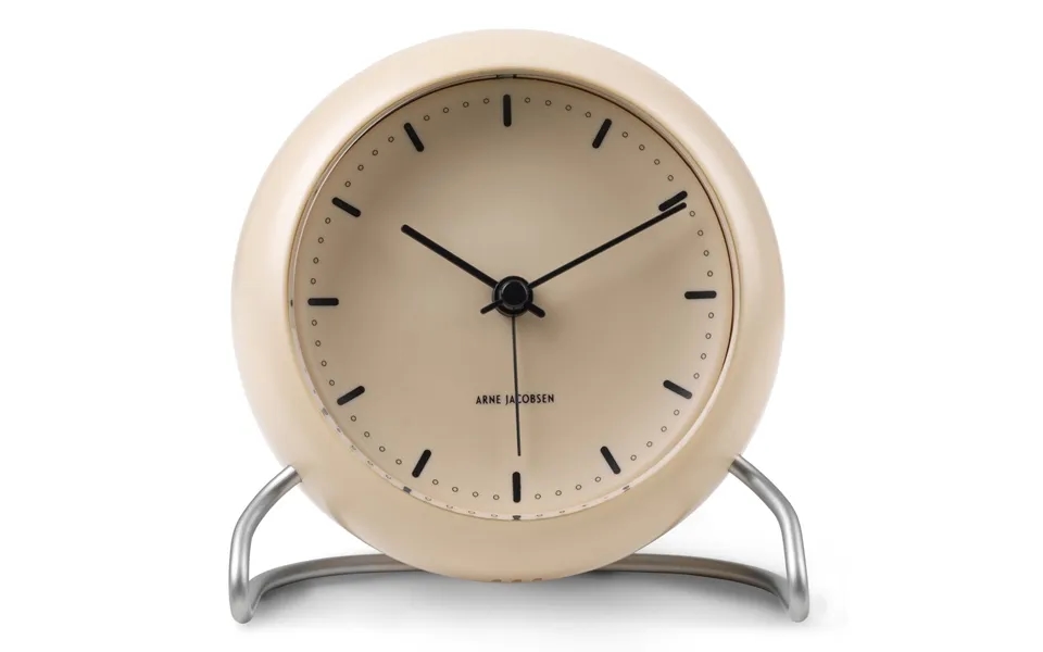 Arne Jacobsen Clocks Aj City Hall Table Clock Sandy Beige