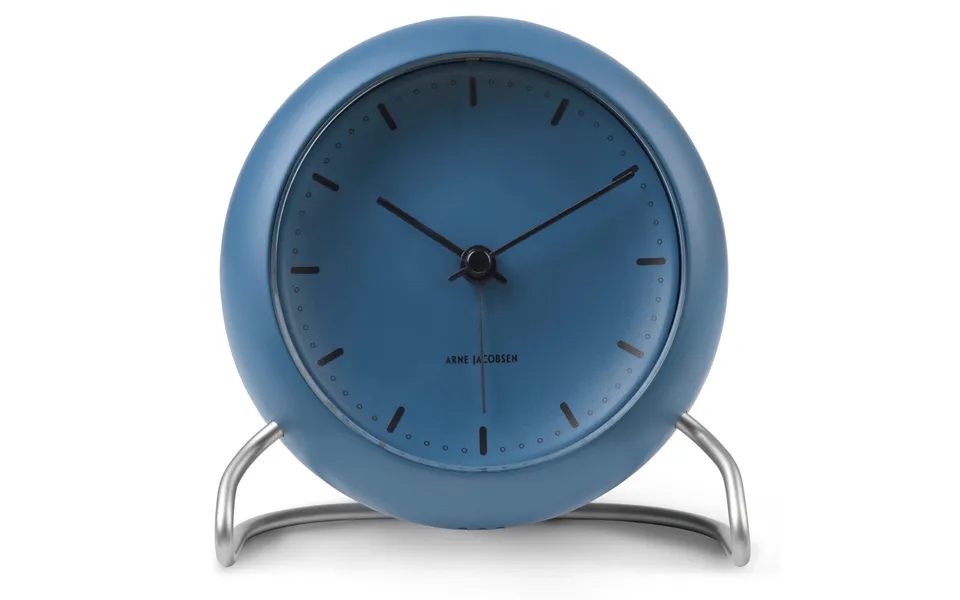 Arne Jacobsen Clocks Aj City Hall Table Clock Stone Blue