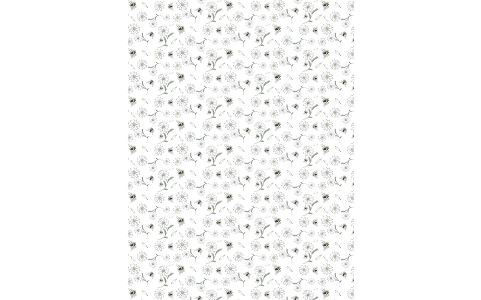 Arvidssons Textil Blomstersurr Fabric Beige