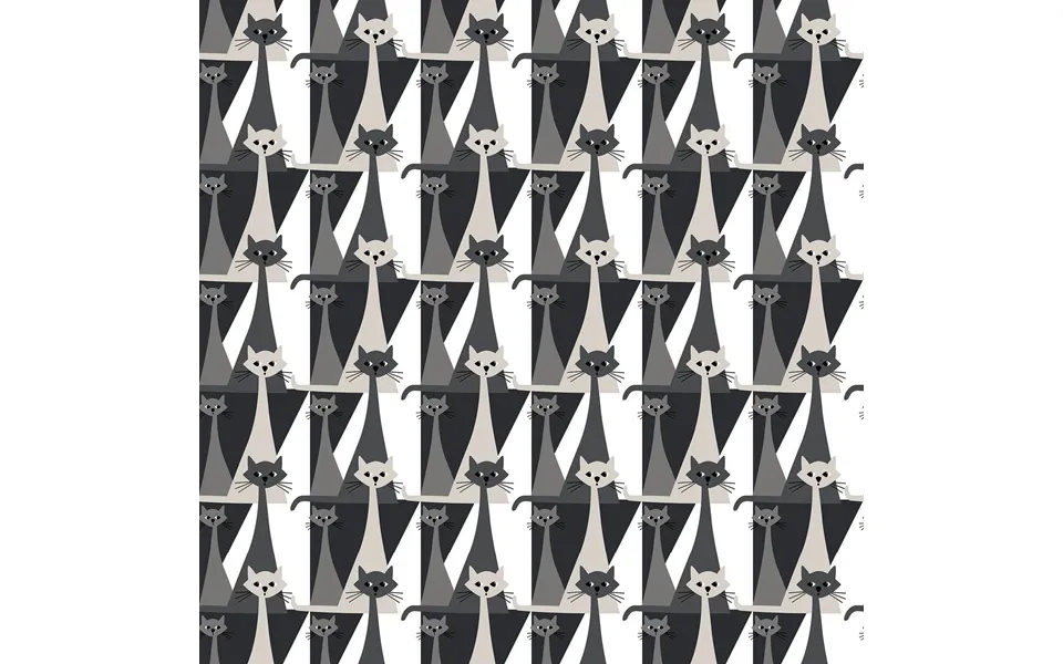 Arvidssons Textil Kitty Fabric Grey