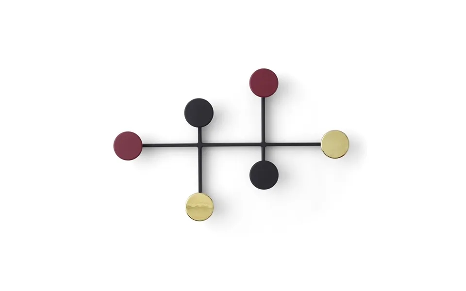 Audo Copenhagen Afteroom Coat Hanger Black-brass