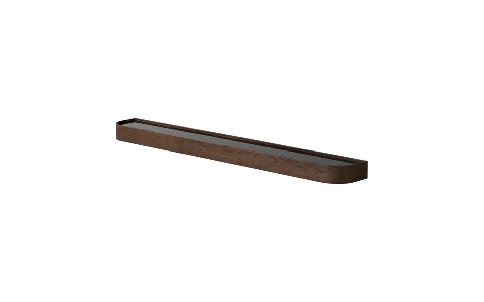 Audo Copenhagen Epoch Shelf 150 Cm Dark Stained Oak-black