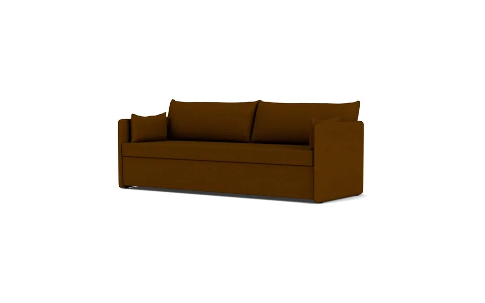 Audo Copenhagen Offset Sofa Bed 3 Seater Baru 0450 Gold