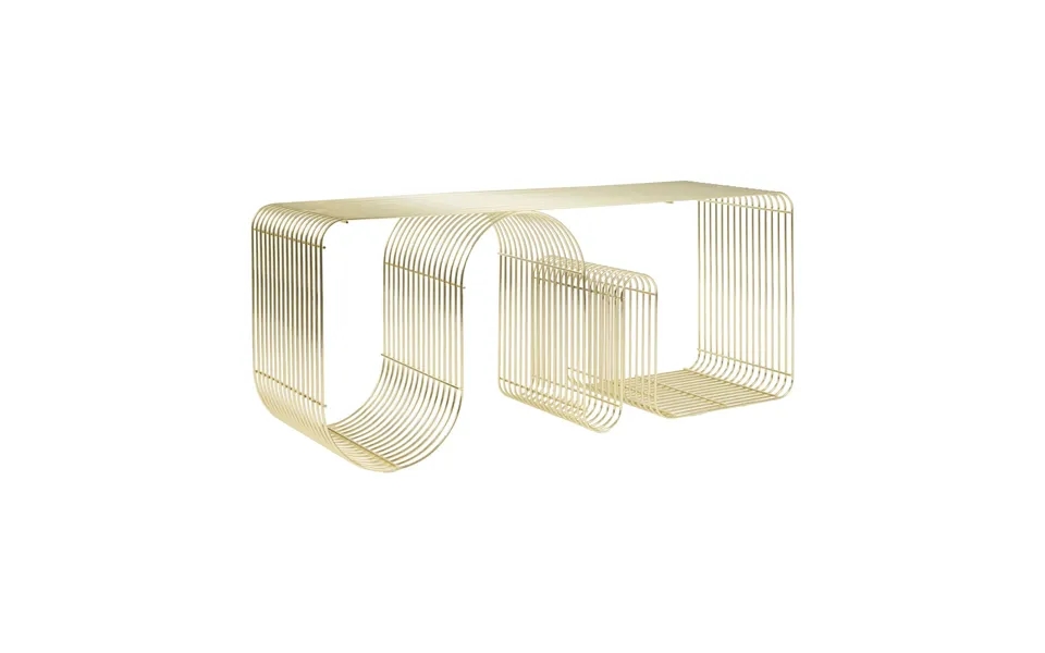 Aytm Curva Seating Bench 100 Cm Gold