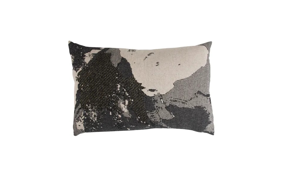 Aytm Floreo Pillow 40x60 Cm Black-beige