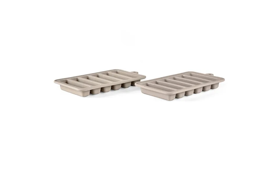 Bitz Bitz Ice Cube Tray 2-pack Grey