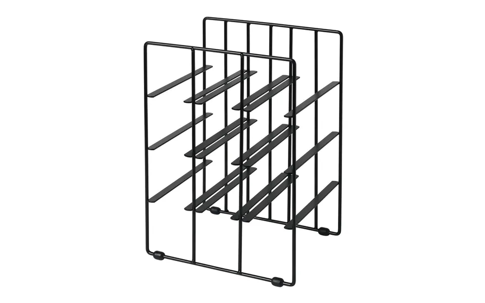 Blomus Pilare Wine Rack 9 Bottles Black