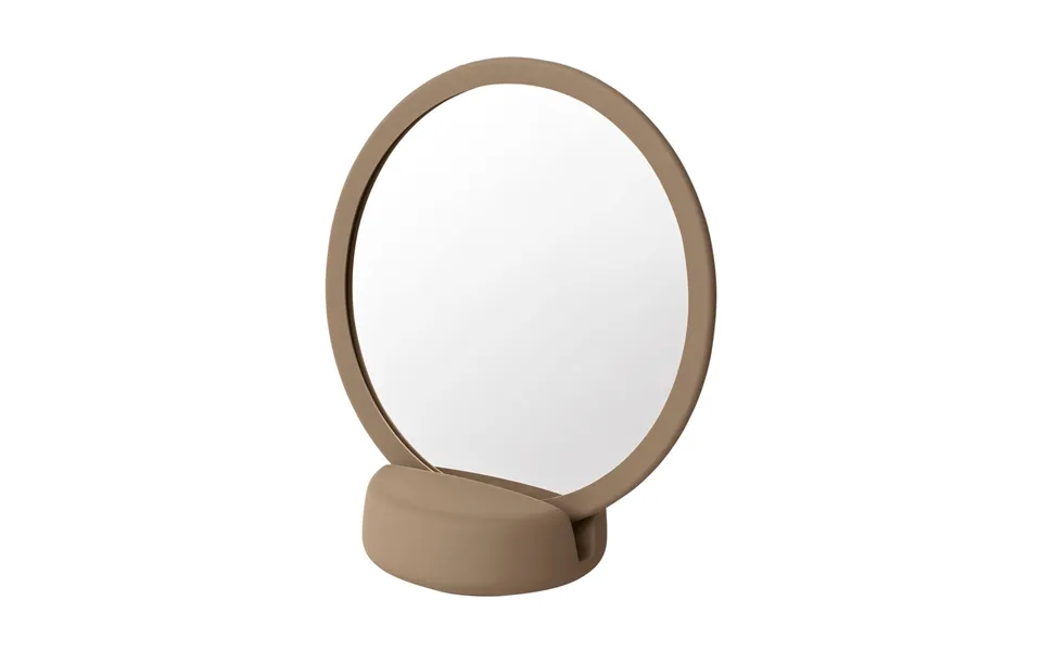 Blomus Sono Vanity Mirror Ceramic Ø17 Cm Beige