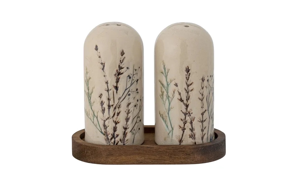 Bloomingville Bea Salt & Pepper Shakers 2 Pieces Nature