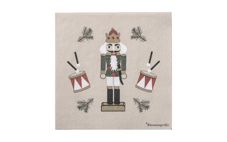 Bloomingville Jolly Paper Napkins 25x25 Cm 20-pack Multi