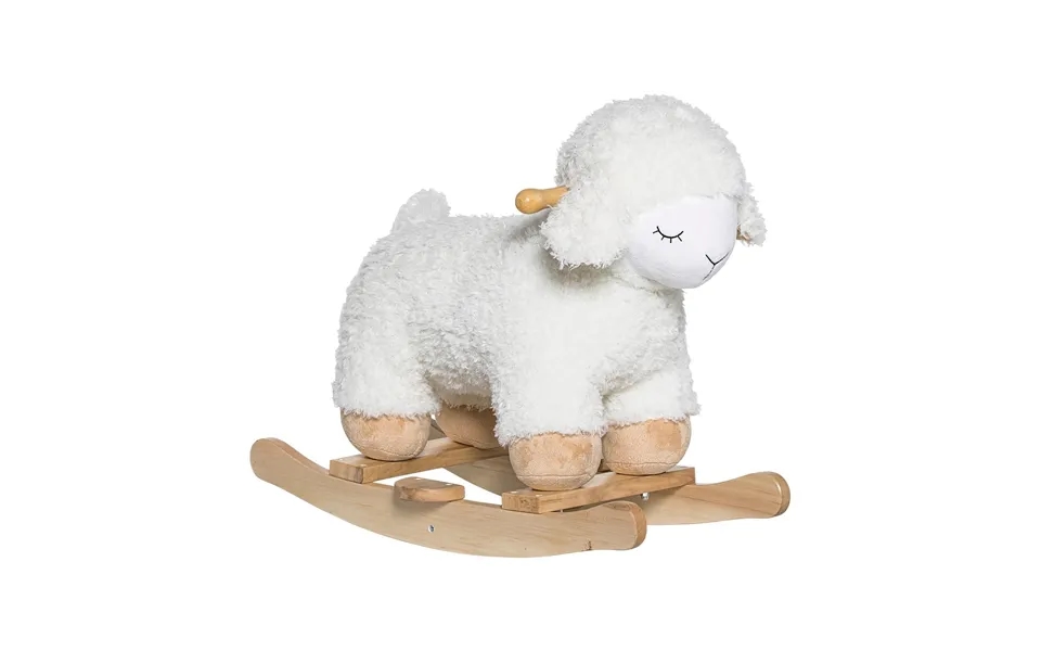 Bloomingville Laasrith Sheep Rocking Horse. White