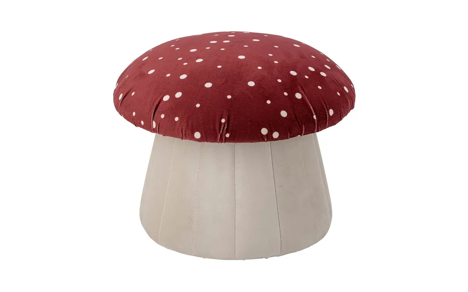 Bloomingville Lue Pouf 30xø37 Cm Red