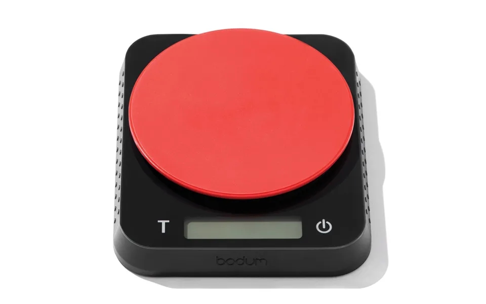 Bodum Bistro Kitchen Scale 13x15.7 Cm Black-red