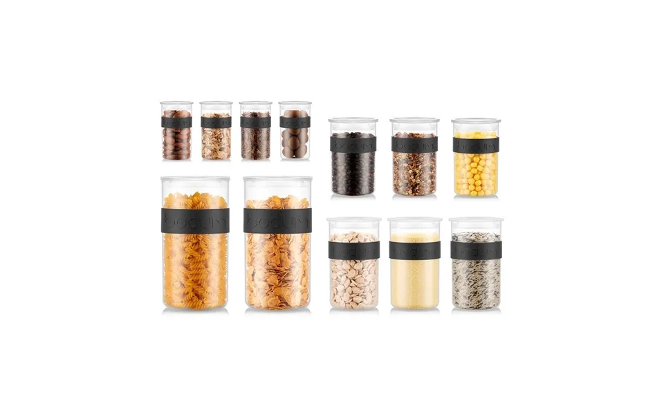 Bodum Presso Storage Jar With Lid 12 Parts Clear