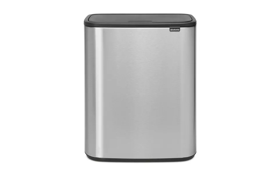 Brabantia Bo Touch Bin 60 L Matte Brushed Steel