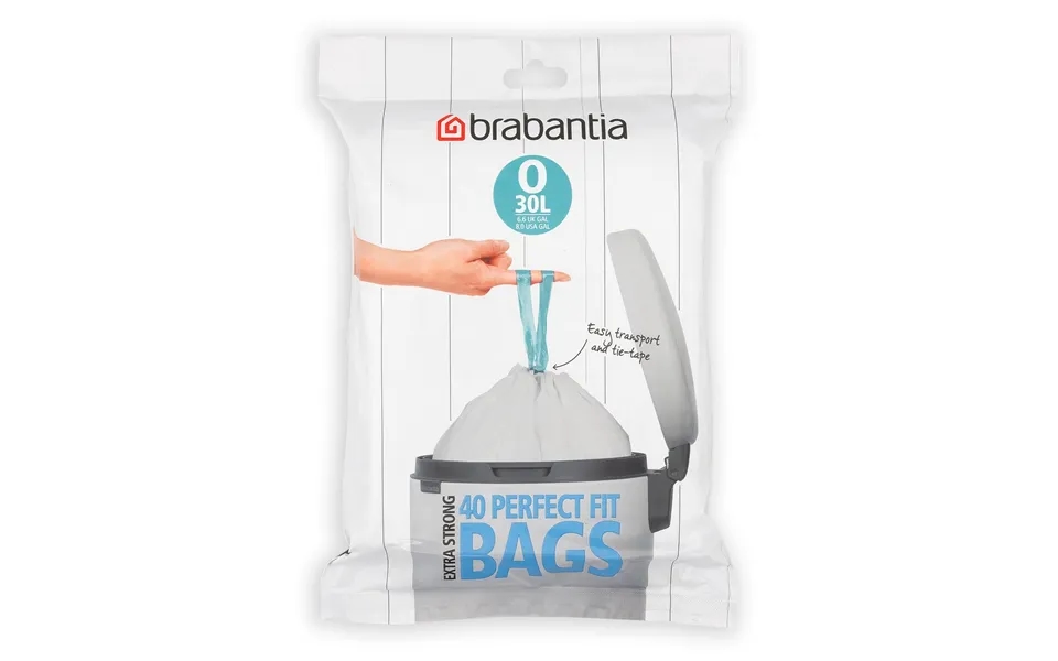 Brabantia Brabantia Bin Liners 30 Liter O 40 Pieces