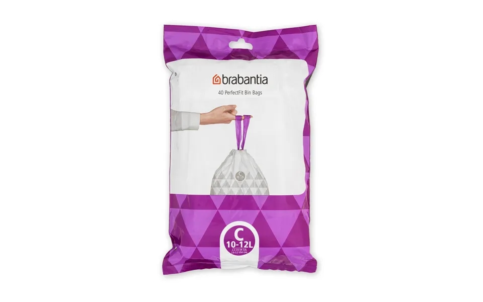 Brabantia Brabantia Perfectfit Waste Bag 40st 10-12 Liter