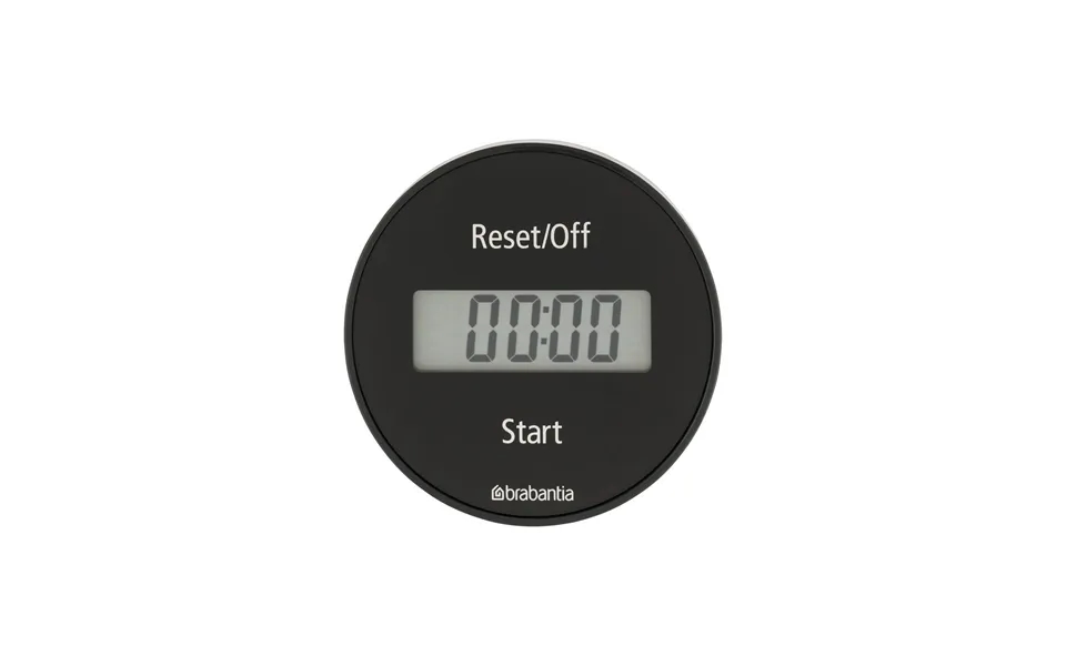 Brabantia Digital Kitchen Timer With Magnet Black