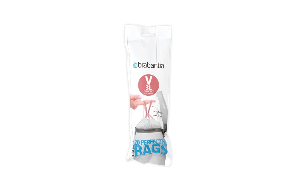 Brabantia Perfectfit Waste Bag V 20 Bags Per Roll 3 L