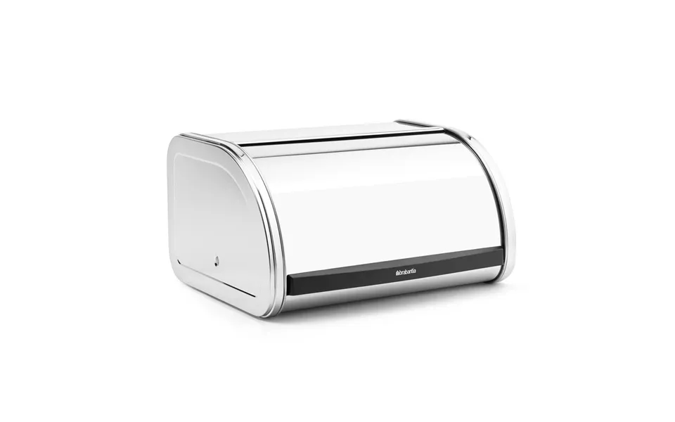 Brabantia Roll Top Bread Bin Small Brilliant Steel