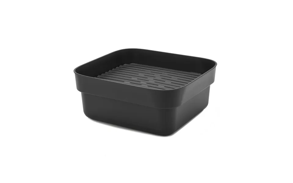 Brabantia Sinkside Dish Bowl With Drying Tray 34x37 Cm Dark Grey