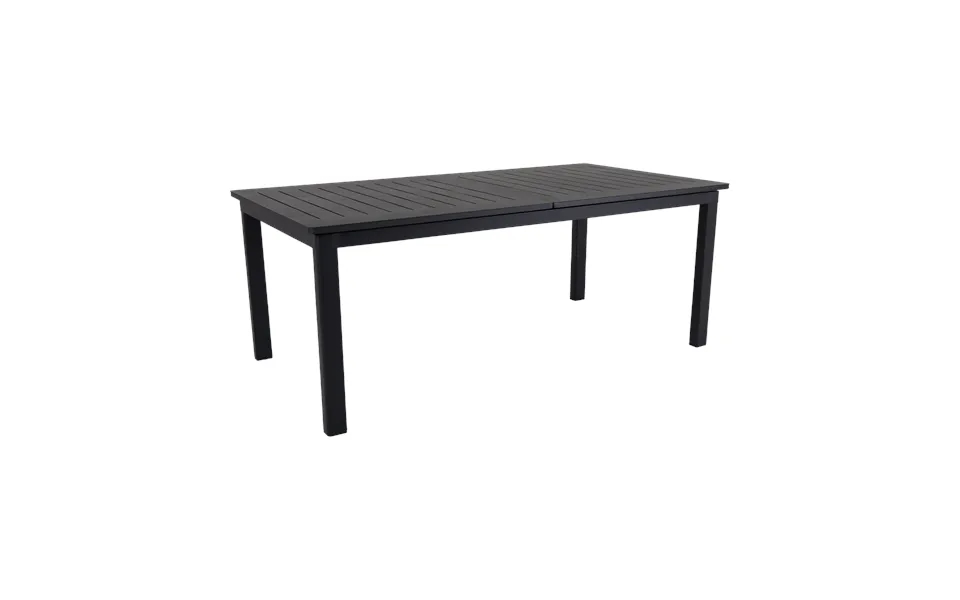 Brafab Lomma Extendable Dining Table Black 194-312 Cm
