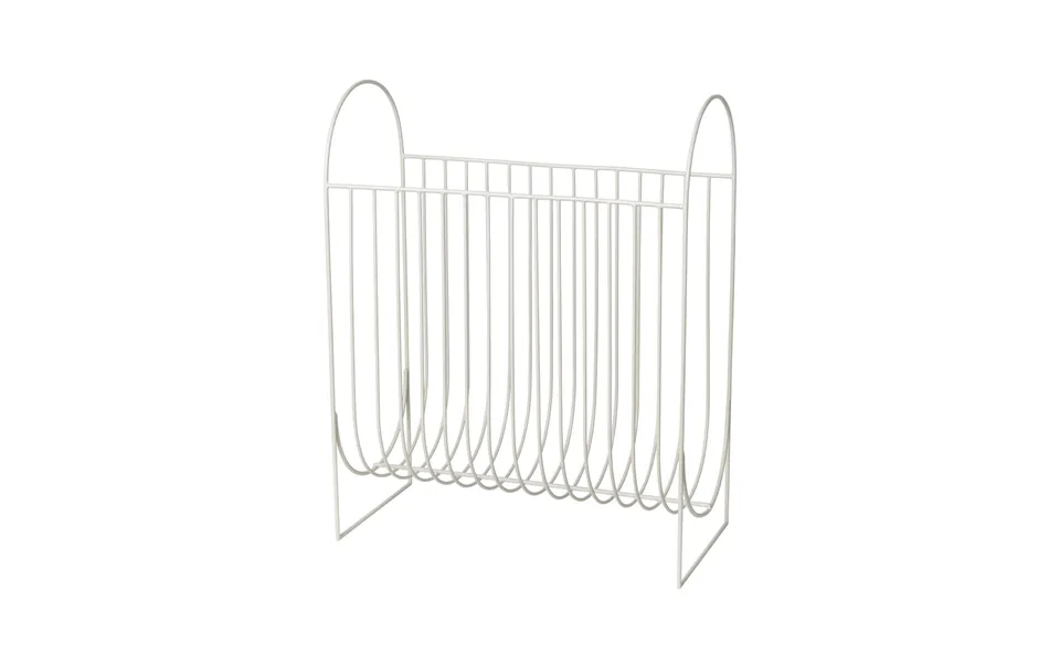 Broste Copenhagen Maggie Newspaper Stand Rainy Day Light Grey