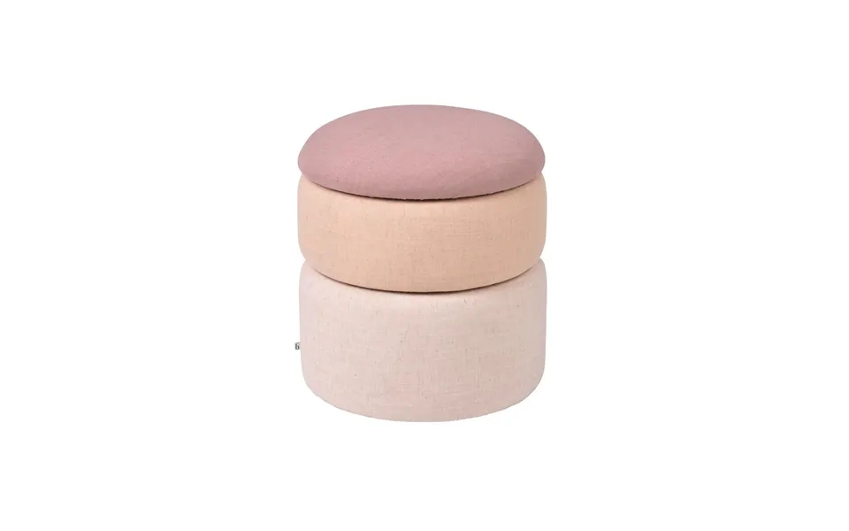 Broste Copenhagen Pond Pouffe 42 Cm Rose Shades