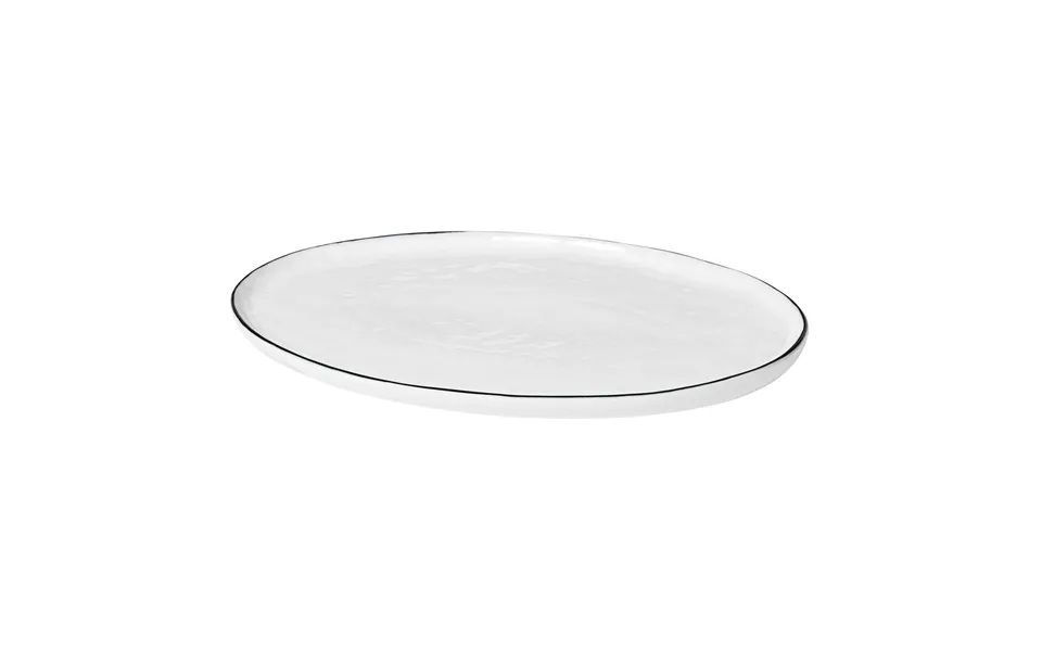 Broste Copenhagen Salt Oval Plate 20x30 Cm