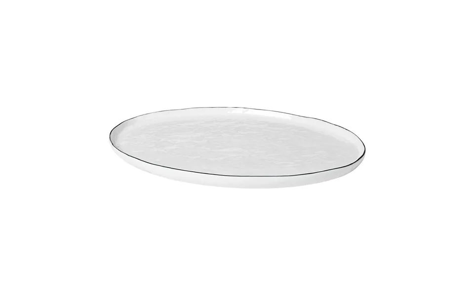 Broste Copenhagen Salt Oval Plate 26.5x38.5 Cm