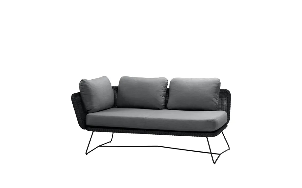 Cane-line Horizon Modular Sofa Cane-line Natté Grey - Right