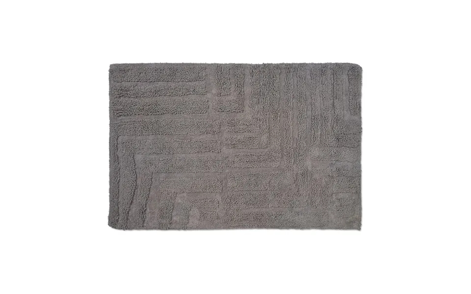 Classic Collection Field Bathroom Mat 60x90 Cm Grey