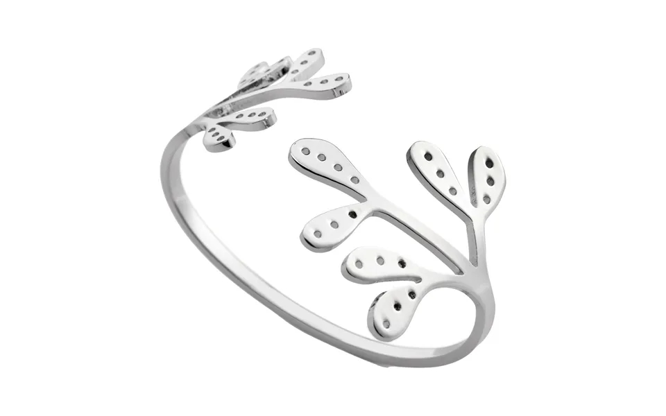 Cooee Design Mistletoe Napkin Ring 2-pack Stainless Steel