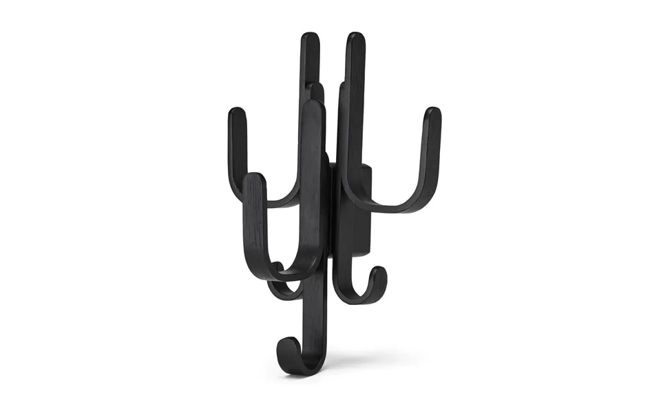 Cooee Design Woody Hook Three Black Stained Oak