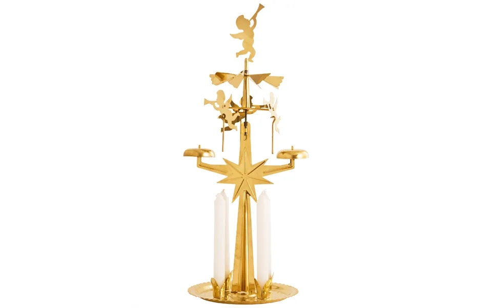 Dala Industrier Swedish Angel Chimes Brass