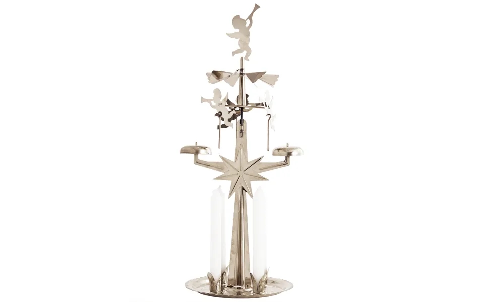 Dala Industrier Swedish Angel Chimes Silver