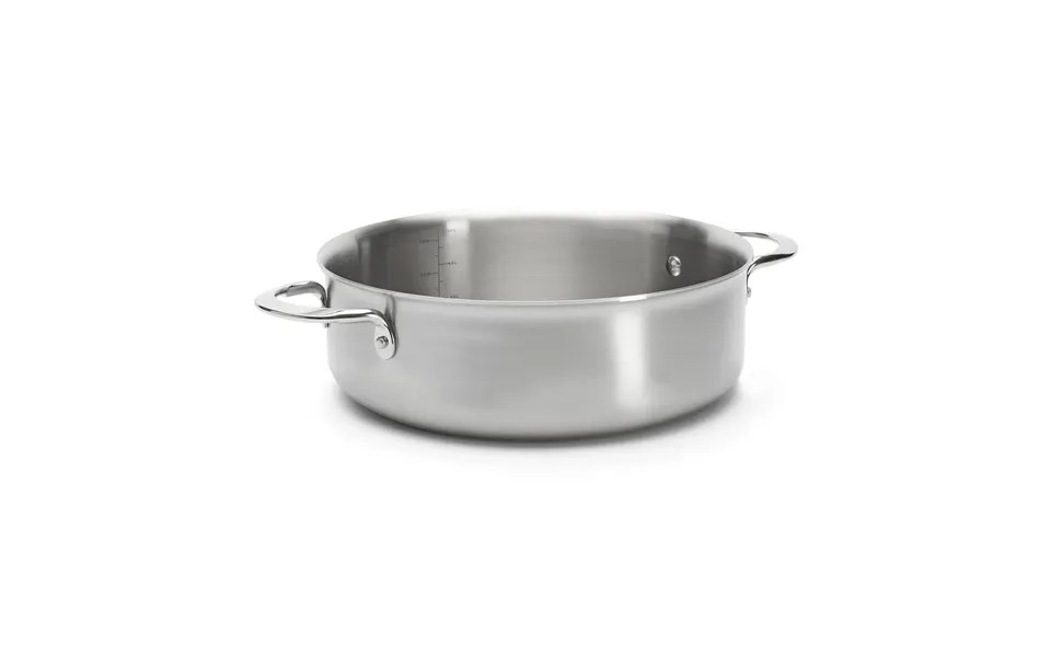 De Buyer Alchimy Rak Saute Pan Stainless Steel Ø24 Cm