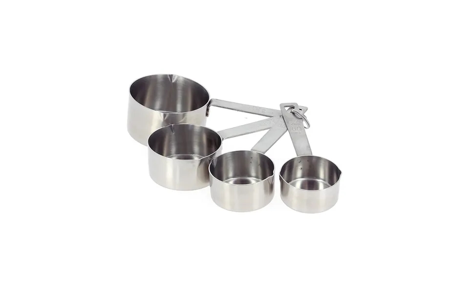 De Buyer De Buyer Measuring Cups 60-250 Ml 4 Pieces Stainless Steel