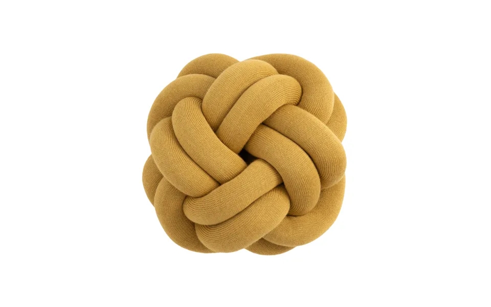 Design House Stockholm Knot Cushion Yellow
