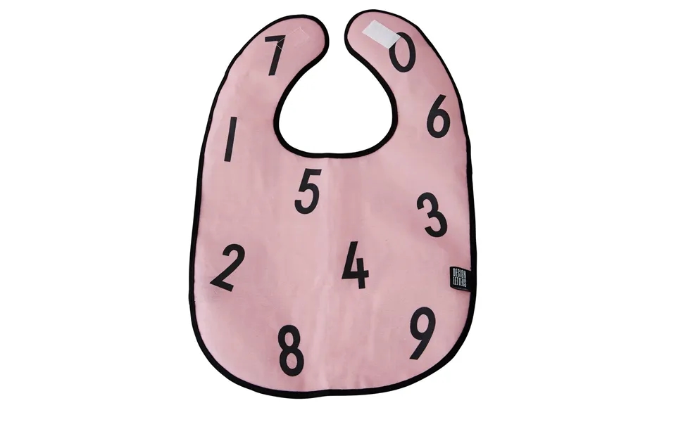 Design Letters Design Letters Bib Numbers Pink