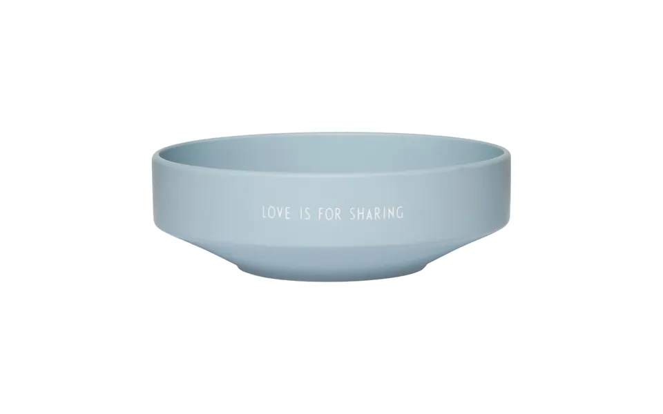Design Letters Design Letters Favourite Bowl Large Ø22 Cm Light Blue