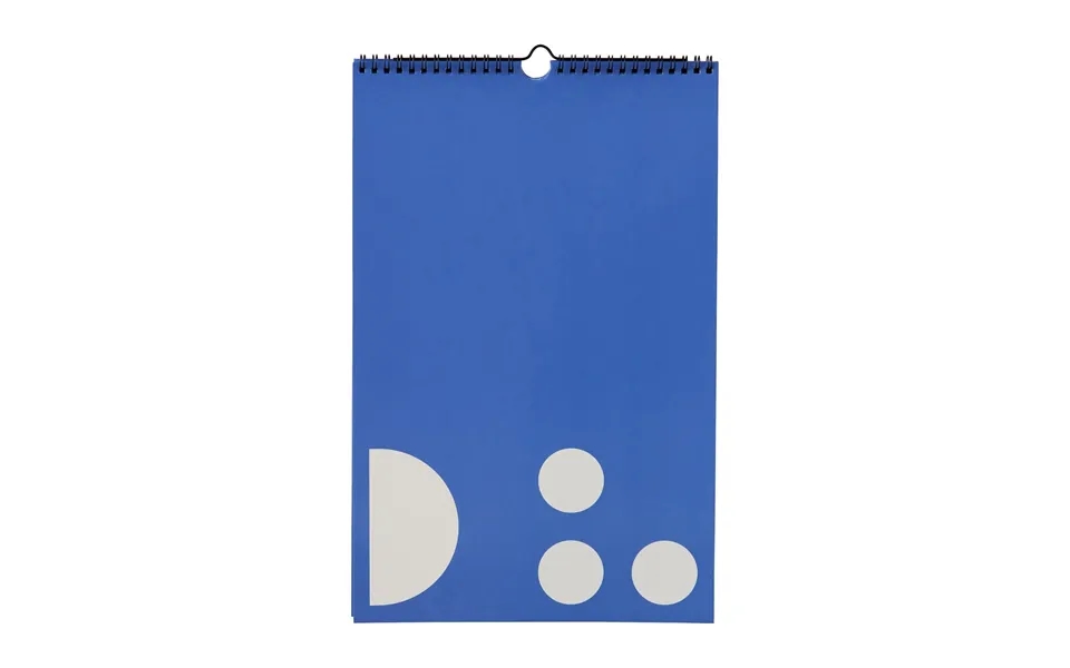 Design Letters Design Letters Monthly Calendar Cobalt Blue