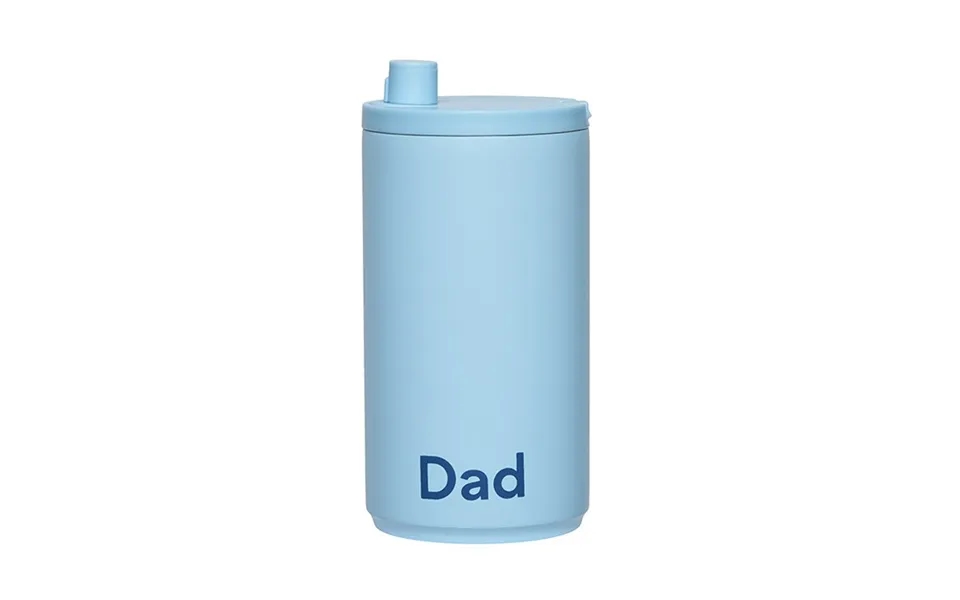 Design Letters Design Letters Travel Mug 35 Cl Dad-light Blue