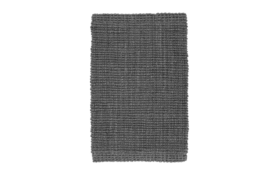 Dixie Jute Rug Dark Grey 60x90 Cm